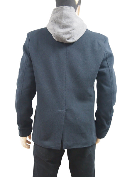 Men's Texture Blazer w/Hood-2 Colors/4 Sizes-24pcs/pack OR 12pcs/pack