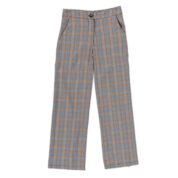 Women's Plaid Trousers - 2 Colors/3 Sizes - 4pcs/pack