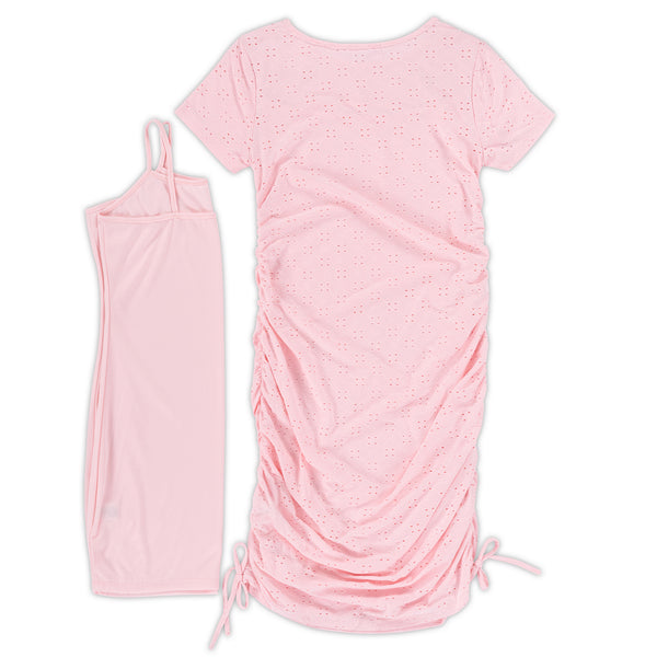 Women's Summer Dress w/Camisole - 3 Colors/4 Sizes - 12pcs/pack