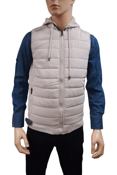 Men's Vest w/Hood-1 Color/2 Sizes-6pcs/pack OR 4pcs/pack