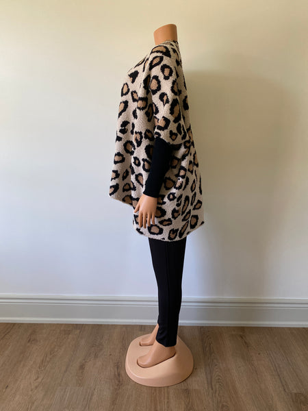 Women's Animal Print Cover-up-2 Cols-2 Sizes-8pcs OR 4pcs PACK