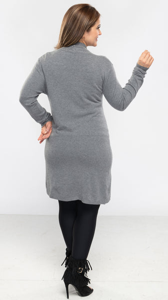 Women's Cardigan w/Pockets-3 Colors/Free Size