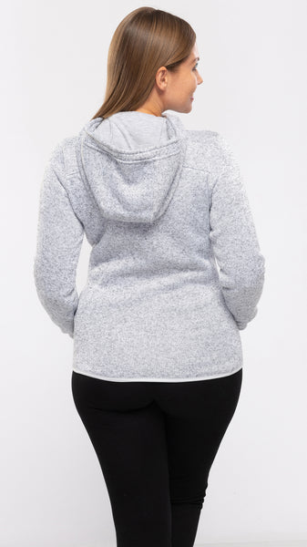 Women's Knit Hoodie - 1 Color/3 Sizes - 7pcs/pack ($9.60/pc)