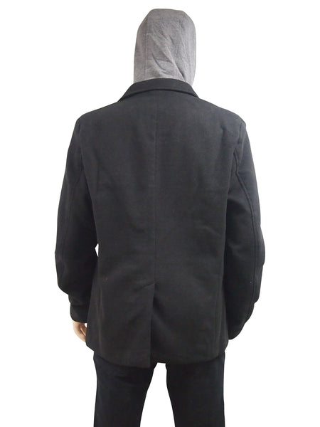 Men's Blazer w/Hood-2 Colors/4 Sizes-24pcs/pack ($12.50/pc) OR 12pcs/pack ($14.50/pc)