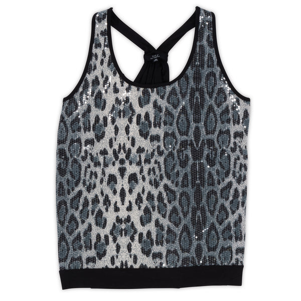 Women's Animal Print Sequin Top-2 Colors/3 PLUS Sizes-12pcs/pack ($11.90/pc) OR 6pcs/pack ($13.90/pc) - SALE! - CHOOSE PACK SIZE TO SEE LOWER PRICES