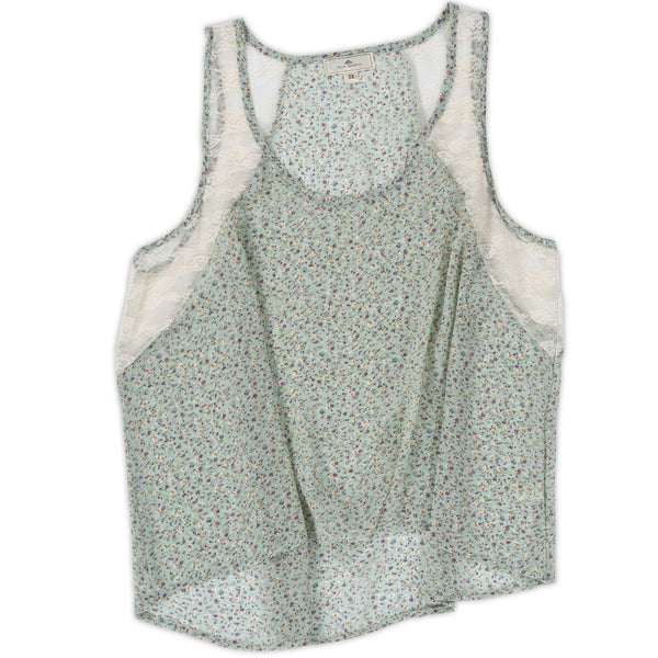Women's Sleeveless Top w/Lace Trim – 1 Color/3 PLUS Sizes - 6pcs/pack ($8.90/pc)