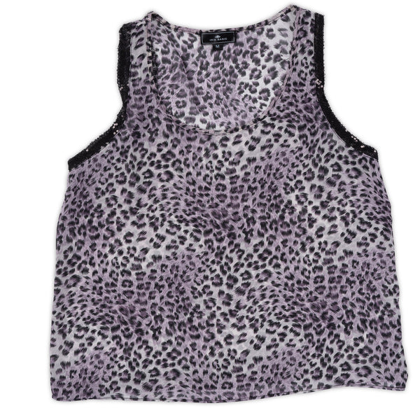 Women's Sleeveless Top with Sequin Trim - 1 Print/3 Sizes - 6pcs/pack ($8.90/pc)