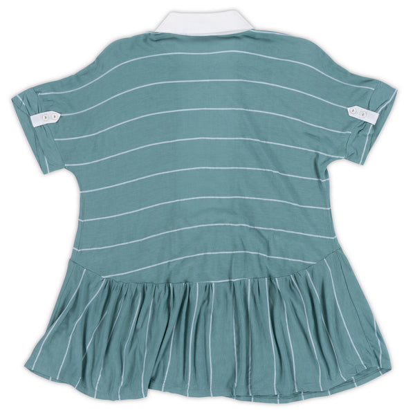 Women's Short Sleeves Top w/Stripes-1 Color/4 Sizes-8pcs/pack