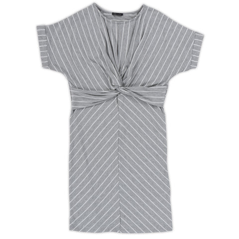Women's Stripe Dress - 1 Color/4 Sizes - 8pcs/pack ($11.90/pc) - Made in the USA