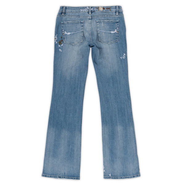 Women's Denim Jeans w/Embroidery - 1 Color/8 Sizes - 8pcs/pack ($15.90/pc)