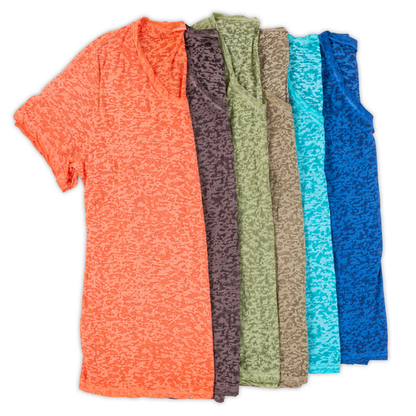 Women's Short Sleeves T-Shirt - 6 Colors/4 Sizes - 12pcs/pack ($4.90/pc)****