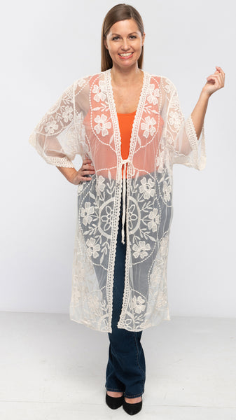 Women's Kimono - 1 Col/Free Size-6pcs/pack ($16.90/pc) OR 3pcs/pack ($18.90/pc)