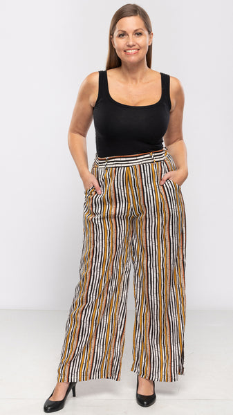 Women's Stripe Pants-3 Colors/4 Sizes-12pcs/pack ($12.95/pc)