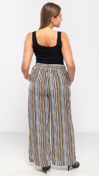 Women's Stripe Pants-1 Color/4 Sizes-8pcs/pack OR 4pcs/pack